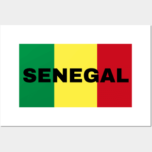 Senegal Flag Colors Posters and Art